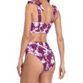thumbnail image 4 of Charmo Womens Bikini Sets Tie Dye High Waisted Swimsuits, 4 of 6
