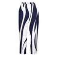 thumbnail image 5 of Yuyuzo Womens Plus Size Capris High Waisted Straight Leg Solid Color Bottom Capri Pants for Women 3/4 Slacks, 5 of 5