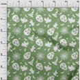 thumbnail image 3 of oneOone Cotton Flex Light Green Fabric Halloween Sewing Craft Projects Fabric Prints By Yard 40 Inch Wide, 3 of 4