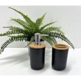 thumbnail image 2 of MAINSTAYS Black Bamboo Toothbrush Holder, 2 of 3