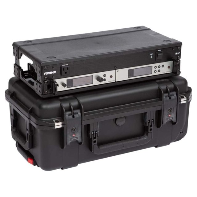 SKB iSeries Support de Mouches Peu Profond 2U, Étui Rigide en Polypropylène Étanche pour Rangement, 9 Pouces