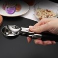 thumbnail image 4 of Oleegame 1PC Kitchen Utensils Set Select Stainless Steel Springable Ice Scoop Fruit Scoop Thickened Durable Ice Scoop Black, 4 of 4