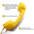 thumbnail image 2 of MesaSe 3.5mm Universal Phone Telephone Receiver  Classic Telephone Microphone Mic, 2 of 5