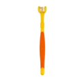thumbnail image 1 of CUITING Pet Silicone Finger Toothbrush Dog Three-head Toothbrush~ New, 1 of 5