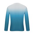 thumbnail image 5 of RXIRUCGD T-Shirt à Col Rond pour Hommes, Décontracté, Mode, Imprimé, Manches Courtes, Chandail, Bleu Pâle, Taille : M, 5 of 5
