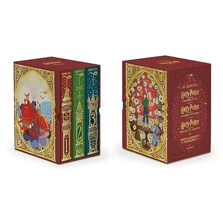 Harry Potter Books 1-3 Coffret (Éditions MinaLima)