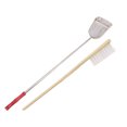 thumbnail image 1 of Brush Poop Off Bird Poop Remover Parrot Cage Brush Shovel Bird Cage Accessories Bird Cage Brush Pet Bird Cleaning Brush Bird Brush Scraper Stainless Steel Cleaner, 1 of 4