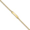 thumbnail image 1 of 10K Yellow Gold Flat Anchor Link Id Bracelet, 1 of 1