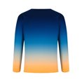 thumbnail image 3 of AherBiu Plus Size Mens Long Sleeve Shirts Stretch Athletic Button Shirt Lightweight Comfy Fall Gradient Sports Shirts, 3 of 4