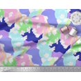 thumbnail image 3 of Soimoi Silk Fabric Floral Shirting Print Fabric by Yard 42 Inch Wide, 3 of 3