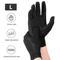 thumbnail image 2 of Gants de Compression en Cuivre pour Soulager la Douleur à la Main, Ajustables, Infusés de Cuivre, Réduire la Douleur, Augmenter la Circulation Sanguine, Aide à la Récupération pour Femmes et Hommes, 2 of 8