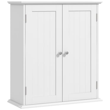 HOMCOM Armoire à Pharmacie à 3 Niveaux Gain de Place avec Tablette Ajustable