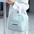 thumbnail image 1 of YIMWNYI Lunch Bag Sac à Riz Isolé, Grande Capacité, Imperméable, Sac à Lunch de Bureau, Rangement Portatif, Conservation des Aliments, Design Élégant, Sac Isotherme Portable, 1 of 6