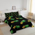 thumbnail image 3 of Erosebridal Cartoon Vehicle Bedding Full Comforter Set, Garbage Car Down Comforter, Trash Truck Decor , Reversible, 3 of 7