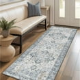 thumbnail image 3 of KUETH 2'x10' Machine Washable Rug, Ultra Thin Non Slip Rugs, Indoor Runner Rugs for Entryway, Bedroom, 3 of 7