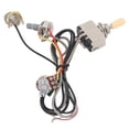 thumbnail image 2 of Electric Guitar Harness, Widely Compatible Electric Guitar Wiring Harness Metal  Texture Anti Aging  For Replacement, 2 of 8