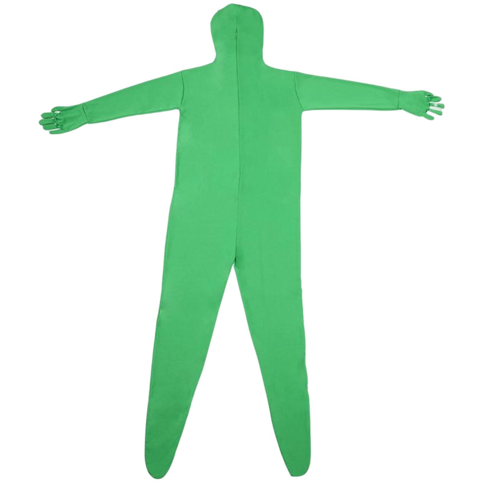 Combinaison Écran Vert Polyester Costume Écran Vert pour Photographie Film Photo Vert 180cm