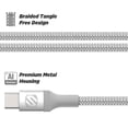 thumbnail image 3 of Scosche CAB4SR-SP Braided Charge & Sync Cable for USB-C Devices, 3 of 5