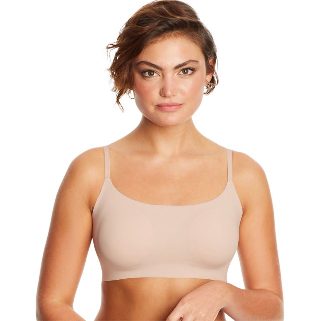 Maidenform Womens Modern Comfort Pullover Wireless Bra, M, Sandshell