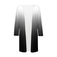 thumbnail image 4 of Cardigan à Manches Longues pour Femmes, Cardigan d'Automne à devant Ouvert avec Poches, Duster Décontracté, Chandail Cardigan Léger, 4 of 4