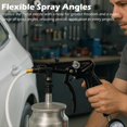 thumbnail image 1 of Undercoating - with 100ml Suction Feed Cup, Undercoat Air- Paint- Kit W/ 360° & Straight -Hoses, 1 of 7