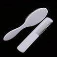 thumbnail image 4 of Baby Hair Brush and Comb Set for Newborn - Smooth Hairbrush And Comb for Cradle, 4 of 8