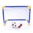 thumbnail image 2 of Sylvamorning Little Kid Portable Soccer Goal Set Playing Time Indoor Extra Strong Durable Football Play Kit, 2 of 9