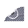 thumbnail image 4 of INSPIRE CHIC T-Shirt pour Homme à Rayures Col Ras du Cou Manches Longues Chandail Haut 34 Bleu Marine, 4 of 8