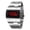 Silver red light, variant on Watch Heavy Duty Electronic Date Simple Week Alloy Wrist Watch Black red light