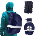 thumbnail image 1 of Frelaxy Hi-Visibility Backpack Rain Cover with Reflective Strip 100% Waterproof Ultralight Backpack Cover, Storage Pouch, Anti-Slip Cross Buckle Strap, for Hiking, Camping, Biking, Outdoor, Traveling, 1 of 4