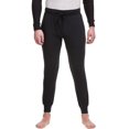 thumbnail image 1 of Hanes Mens Knit Jogger, S, Black, 1 of 4