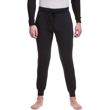 Hanes Jogger en Tricot pour Hommes, m, Noir