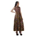 thumbnail image 2 of Moomaya Robe d'Été Sans Manches Chemise à Boutons Tenues Décontractées Femmes Grande Taille, 2 of 4