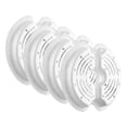 thumbnail image 1 of 4pcs Round Cat Water Fountain Filter Charcoal Iron Exchange Resin Filter Replacement, 1 of 9