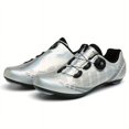 thumbnail image 2 of QJUHUNG Men‘s Professional Cycling Sneakers - Compatible with SPD Cleat and Rotary Buckle  Breathable Sport Shoes for Mountain Bike Riding and Racing Outdoor Activities, 2 of 6