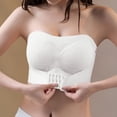 thumbnail image 2 of Kcodviy Women's Comfortable and Transparent Womens Bras Comfortable Packs Shoulder Strap Cordless Backless Womens Bras Comfortable Padded Spongeless with Convertible Shoulder Straps, 2 of 8