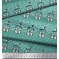 thumbnail image 3 of Soimoi Rayon Fabric Colorful Bottle Print Fabric by The Yard 56 Inch Wide, 3 of 3