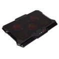 thumbnail image 2 of Laptop Cooler Portable USB Powered Height Adjustable with 6 Noiseless Fans LED Screen Touch for 12in To 17.3in Laptops, 2 of 14