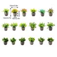 thumbnail image 3 of Decodeary Green Eco-friendly Artificial Money Tree In Pot Long-lasting Durability Realistic Appearance purple babysbreath 1Set, 3 of 6