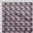 thumbnail image 4 of oneOone Rayon Blue Fabric Abstract Floral Craft Projects Decor Fabric Printed By The Yard 56 Inch Wide, 4 of 5