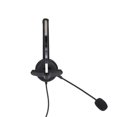 thumbnail image 4 of Casque Filaire Professionnel, Casque de Centre d'Appels Réglable avec Microphone pour Ligne Fixe VH530-RJ9 Oreille Unique, 4 of 7