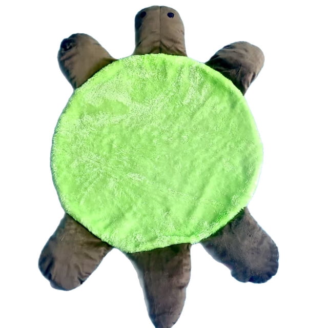 Floor Turtle Mop Adorable Double Turtle Shaped Cleaning Pad for Easy Floor Wipe Reusable Hair Washable Home Care