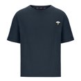thumbnail image 1 of Birdeem T-Shirt à Manches Courtes en Coton et Lin pour Hommes Grande Taille Col Rond Ample T-Shirt Décontracté Brodé, 1 of 10