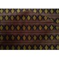 thumbnail image 4 of oneOone Cotton Silk Fabric Diamond & Paisley Block Printed Fabric 1 Yard 42 Inch Wide, 4 of 4