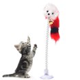 thumbnail image 2 of Cat Teaser Toy Funny Bell Sucker Mouse Spring Cat Interactive Toy Cat Play Toy, 2 of 10
