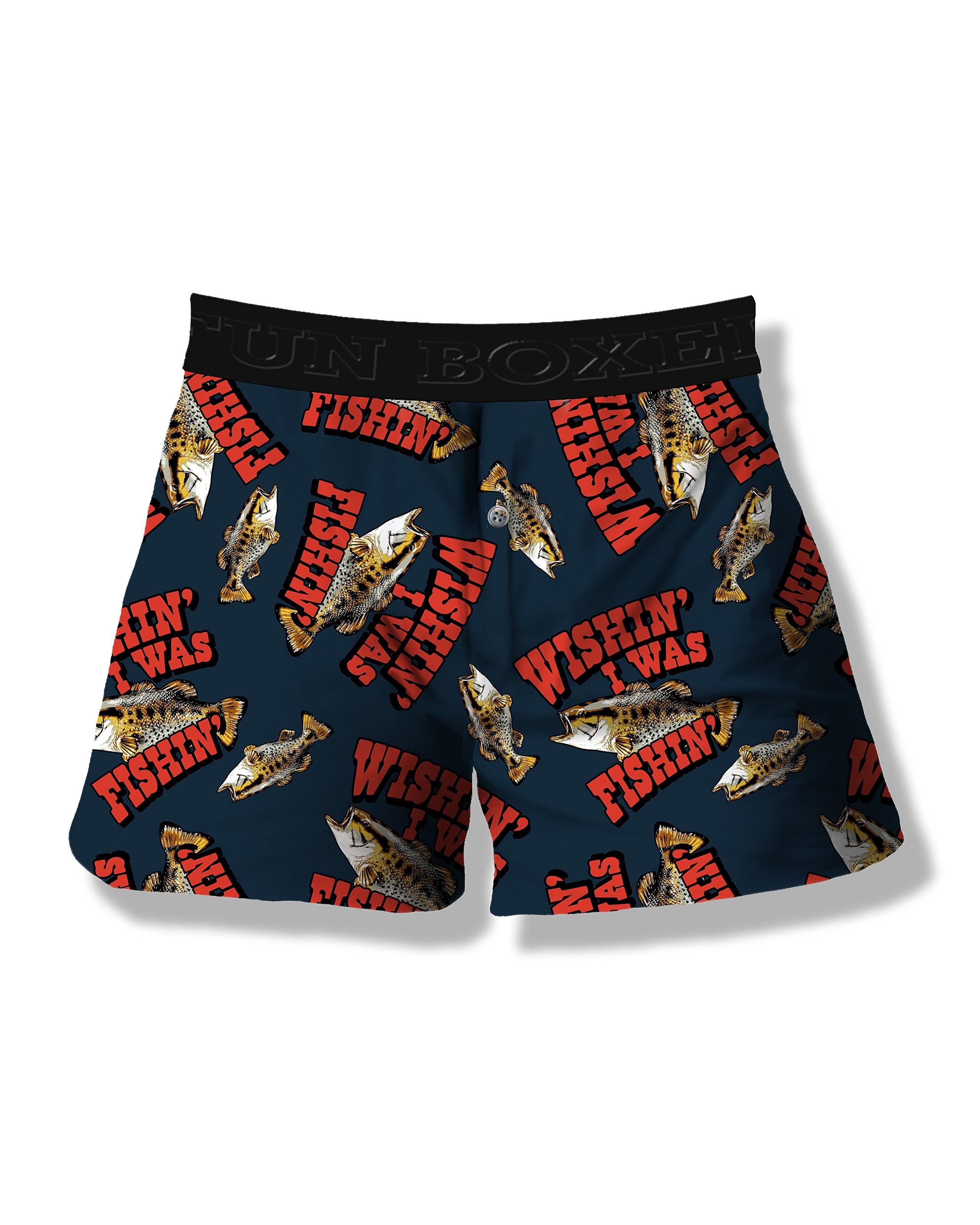 Caleçons pour Hommes à Imprimé Amusant, Caleçons Courts pour Adultes Boxer
