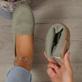 thumbnail image 5 of Pisexur Chaussures pour Femmes Chaussures en Maille Tricotée pour Femmes Bout Rond à Enfiler Chaussures Plates de Marche Femme Petit Talon Compensé Confort Doux, 5 of 5