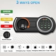 thumbnail image 2 of Safe Box 6.0 Cub，Fireproof Safe For Home,Digital Home Safe With Deposit Slot And Metal Storage Box,Personal Document Safe, 2 of 6