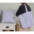 thumbnail image 5 of Soimoi Poly Georgette Fabric Diagonal Check Printed Fabric 1 Yard 52 Inch Wide, 5 of 5