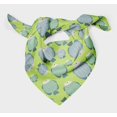 thumbnail image 3 of Bimba Green Grouper Fish Ocean Pure Silk Printed Head Bandanas Summer Neck Wrap Scarf 40 x 80 Inches, 3 of 6